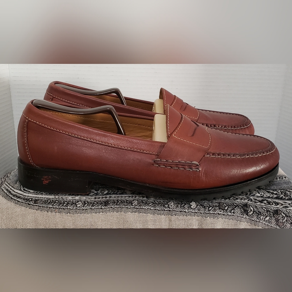 Cole Haan Men’s Classic Penny Loafers | Size 10.5 | Brown - Picture 2 of 13